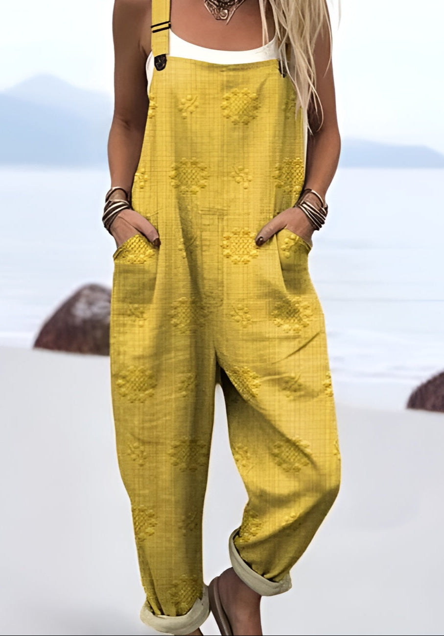 Maj™ | Fine Woven Overalls with Pockets